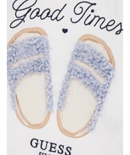 GUESS KIDS Koszulka z kr&oacute;tkim rękawem i kr&oacute;tkim rękawem sekretny błękit - Koszulka dziecięca - 3