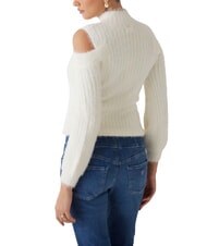 GUESS FUZZY TAKARA Sweter z wycięciem pod szyją Gdzie - Koszulki damskie - 2