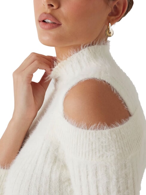 FUZZY TAKARA Sweter z wycięciem pod szyją Gdzie - Koszulki damskie