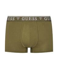 GUESS LOGO CLASSIC 5 wielokolorowych bokserek czarny biały szary zielony - Majtki męskie - 3