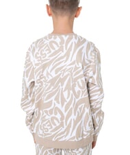 GUESS KIDS ACTIVE Bluza z okrągłym dekoltem i nadrukiem na całej powierzchni nadruk zebry - Bluzy dziecięce - 2