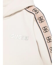 GUESS KIDS ACTIVE MINI ME Bluza z kapturem o luźnym kroju wyciszony kamień - Bluzy dziecięce - 3