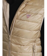 GUESS JEANS PUFFER Kurtka puchowa bez rękaw&oacute;w opalenizna safari - Kamizelka damska - 3