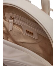 GUESS GIRL Mini plecak 4g aop beżowy biały - Torby damskie - 5