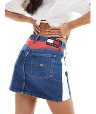 TOMMY HILFIGER TH JEANS Kr&oacute;tka sp&oacute;dnica dżinsowa - Sp&oacute;dnice damskie