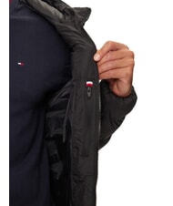TOMMY HILFIGER TH Kurtka puchowa z kapturem czarny - Kurtki puchowe damskie - 4