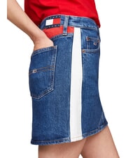 TOMMY HILFIGER TH JEANS Kr&oacute;tka sp&oacute;dnica dżinsowa średni denim - Sp&oacute;dnice damskie - 3