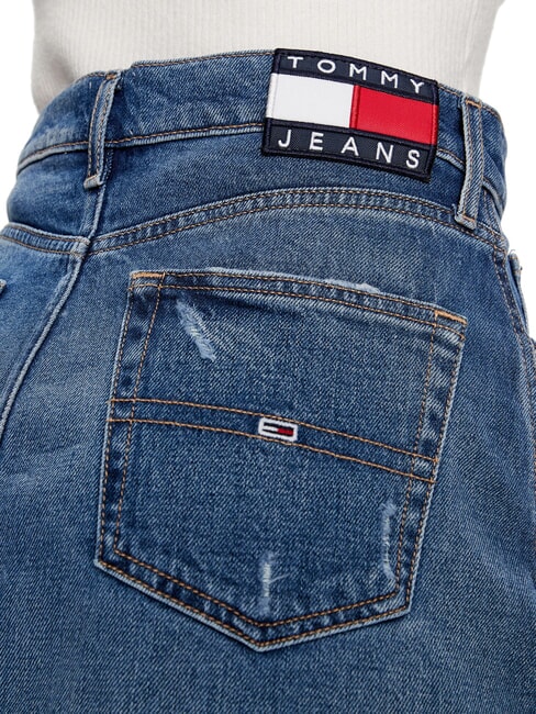 TH JEANS Długa sp&oacute;dnica dżinsowa średni denim - Sp&oacute;dnice damskie