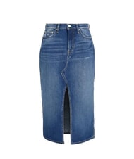 TOMMY HILFIGER TH JEANS Długa sp&oacute;dnica dżinsowa średni denim - Sp&oacute;dnice damskie - 4