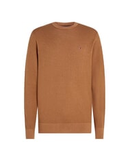 TOMMY HILFIGER TH  Sweter z okrągłym dekoltem khaki/wielokolorowy g&oacute;rski - Koszulki męskie - 3
