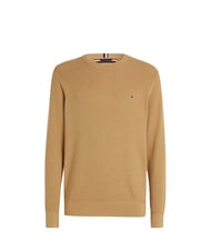 TOMMY HILFIGER TH  Bawełniany sweter z okrągłym dekoltem - Koszulki męskie