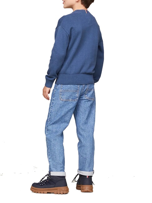 TH KIDS Sweter dziecięcy z okrągłym dekoltem Morze Egejskie - Swetry dziecięce