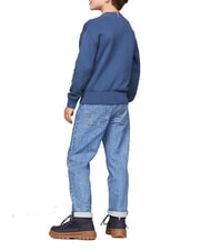 TOMMY HILFIGER TH KIDS Sweter dziecięcy z okrągłym dekoltem Morze Egejskie - Swetry dziecięce - 2