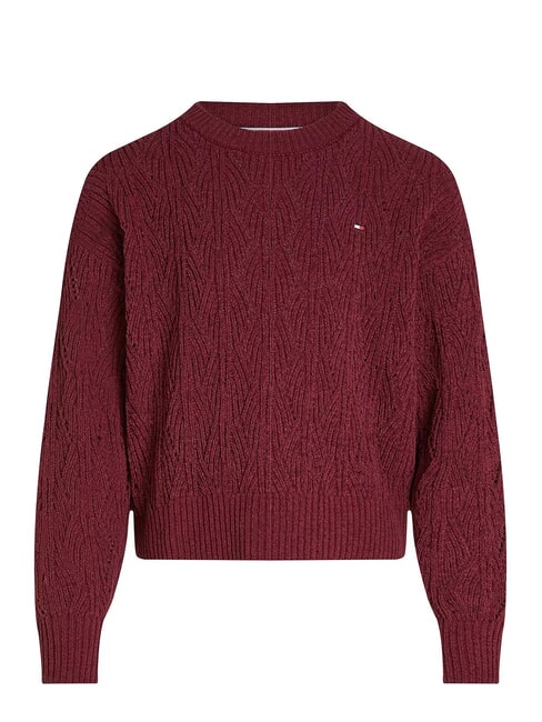 TH KIDS Sweter z okrągłym dekoltem głęboko czerwony - Swetry dziecięce