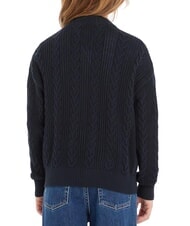 TOMMY HILFIGER TH KIDS Kardigan bawełniany pustynne niebo - Swetry dziecięce - 2