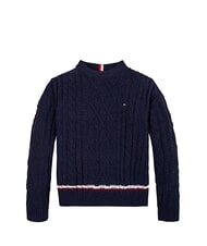 TOMMY HILFIGER TH KIDS Sweter dziecięcy pustynne niebo - Swetry dziecięce - 3