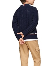 TOMMY HILFIGER TH KIDS Sweter dziecięcy pustynne niebo - Swetry dziecięce - 2