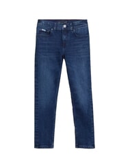 TOMMY HILFIGER TH KIDS Spodnie jeansowe koralowy niebieski - Spodnie dziecięce - 3