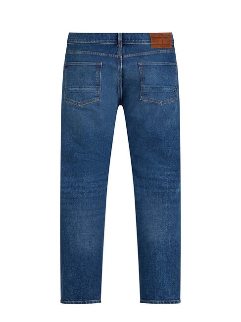 TH DENTON Jeansy Straight Fit Custer Indigo - Jeansy męskie