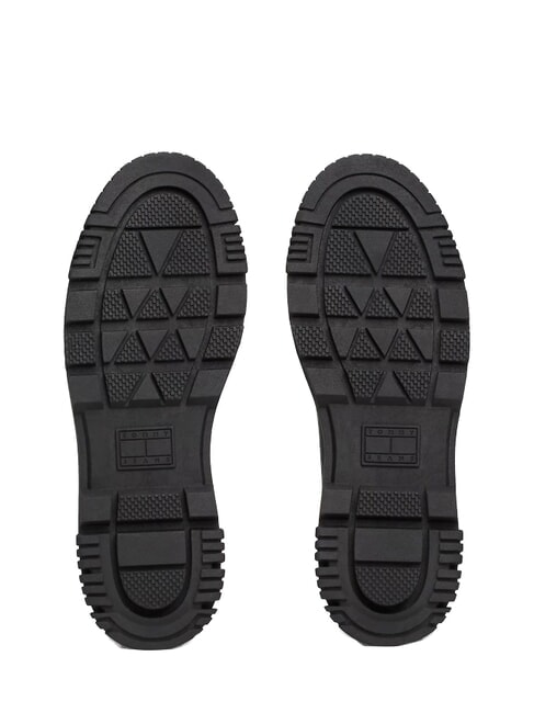 TH JEANS  Wysokie sk&oacute;rzane botki czarny - Buty damskie