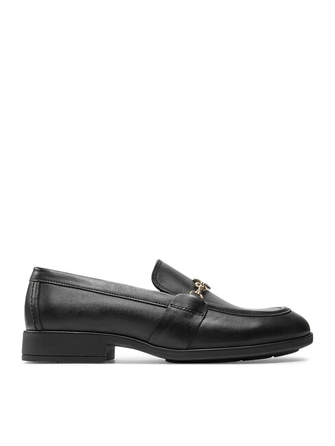 TH  Mokasyny sk&oacute;rzane czarny - Buty damskie
