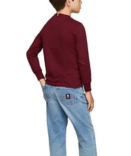 TOMMY HILFIGER TH KIDS Koszulka bawełniana z długim rękawem - Koszulka dziecięca