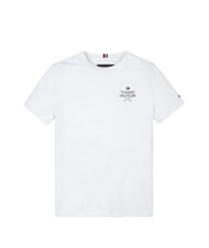 TOMMY HILFIGER TH KIDS Koszulka bawełniana z kr&oacute;tkim rękawem biały - Koszulka dziecięca - 3