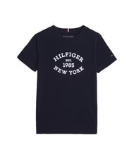 TOMMY HILFIGER TH KIDS Koszulka dziecięca bawełniana pustynne niebo - Koszulka dziecięca - 3