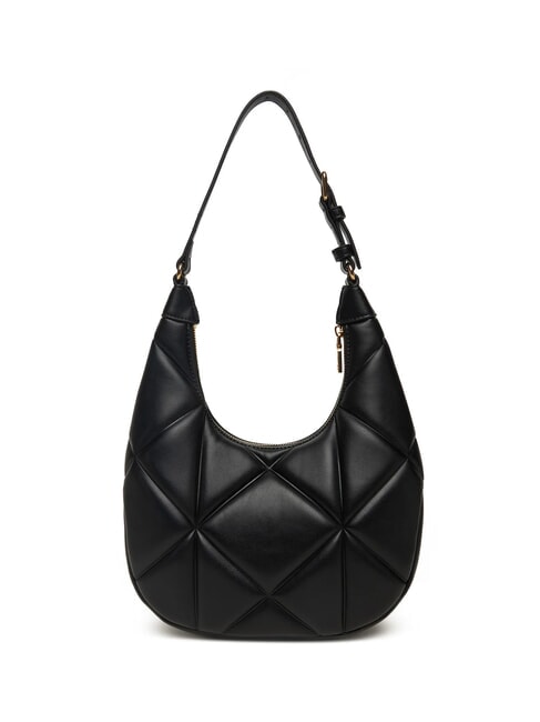 EMBOSSED Torba na ramię typu hobo Czarny - Torby damskie