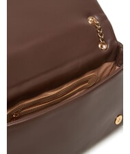 LOVE MOSCHINO EMBOSSED Torba na ramię / torba na ramię czekolada - Torby damskie - 4