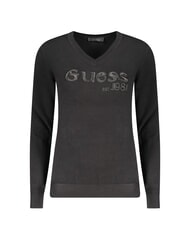 GUESS SAYLOR LOGO  Sweter odrzutowiec - Koszulki damskie - 4