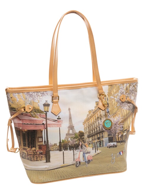 YESBAG Torba na zakupy na ramię welon paryski - Torby damskie