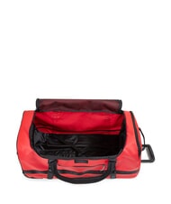EASTPAK DUFFEL PACK WHEEL M Średniej wielkości wodoodporna torba podr&oacute;żna na k&oacute;łkach plandeka czerwona - W&oacute;zki p&oacute;łsztywne - 4