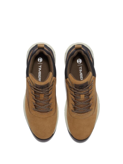 VOYAGER PARK Adidasy zamsz oliwkowy - Buty męskie