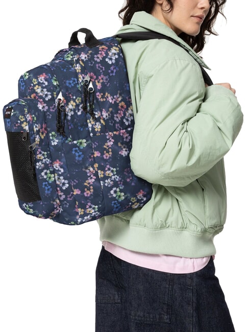 PINNACLE STUDY BUDDY Plecak z uchwytem na laptopa 15,6" flora blaknie granatowo - Plecaki szkolne i rekreacyjne