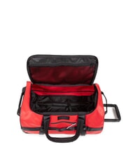 EASTPAK DUFFEL PACK WHEEL S Mała wodoodporna torba podr&oacute;żna na k&oacute;łkach plandeka czerwona - Bagaż podręczny - 2