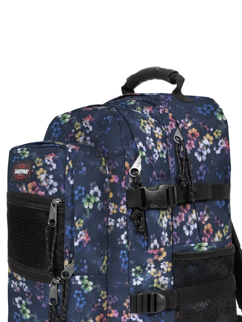 SUPLYER Plecak na laptopa 15,6" flora blaknie granatowo - Plecaki szkolne i rekreacyjne