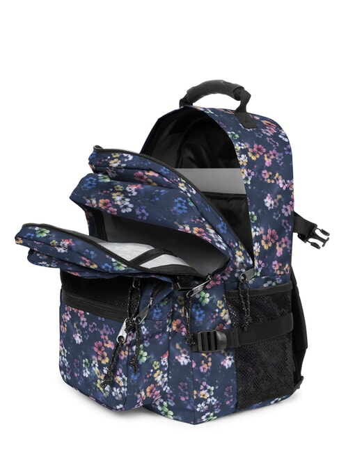 SUPLYER Plecak na laptopa 15,6" flora blaknie granatowo - Plecaki szkolne i rekreacyjne