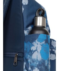 EASTPAK PADDED DAY PAK'R Plecak na laptopa 14" z kieszenią na butelkę z wodą sprany nadruk w kolorze niebieskim - Plecaki szkolne i rekreacyjne - 3