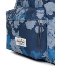 EASTPAK PADDED DAY PAK'R Plecak na laptopa 14" z kieszenią na butelkę z wodą sprany nadruk w kolorze niebieskim - Plecaki szkolne i rekreacyjne - 5
