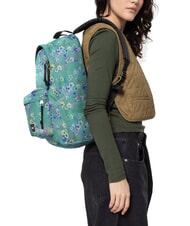 EASTPAK OUT OF OFFICE Plecak na laptopa 13" flora blaknie akwamaryna - Plecaki szkolne i rekreacyjne - 5