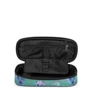 EASTPAK OVAL SINGLE Pi&oacute;rnik flora blaknie akwamaryna - Pi&oacute;rniki i akcesoria - 2