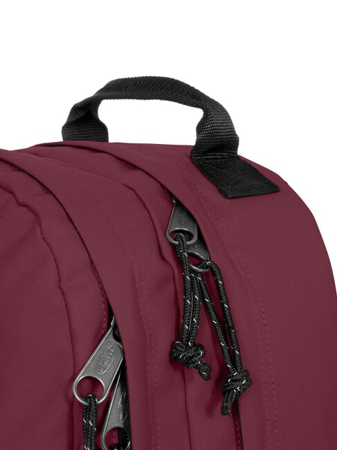 MORIUS Plecak na laptopa 15" bordowy bordowy - Plecaki szkolne i rekreacyjne