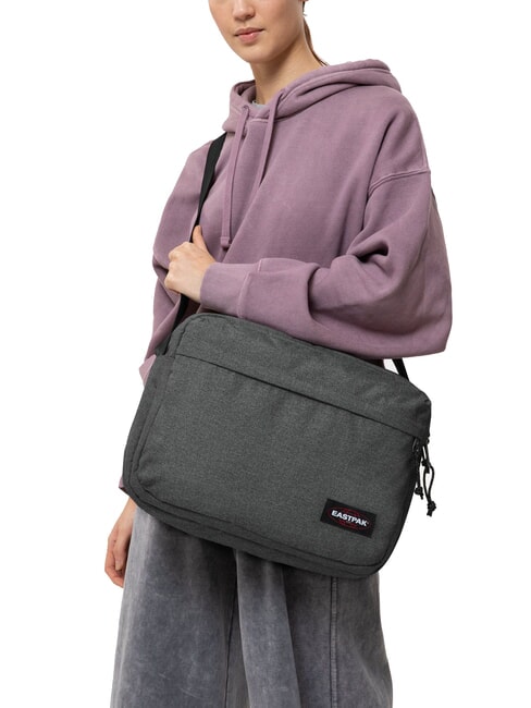 CROSSER Torba na laptopa 13" CzarnyDenim - Teczki robocze