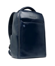 PIQUADRO BLUE SQUARE Plecak na laptopa 14" Fast-check niebieski - Plecaki na laptopa do pracy - 2