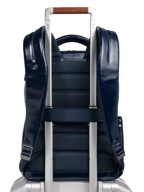 BLUE SQUARE Plecak na laptopa 14" Fast-check niebieski - Plecaki na laptopa do pracy