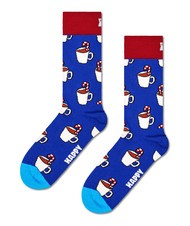 HAPPY SOCKS HOLIDAY STRIPED CRACKER Zestaw prezentowy skarpetek 2 pary ciemnoczerwony - Skarpetki męskie - 3