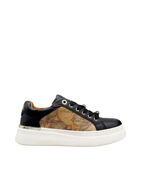 GEO  Damskie trampki czarny/gebei - Buty damskie