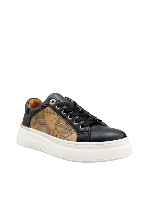 GEO  Damskie trampki czarny/gebei - Buty damskie