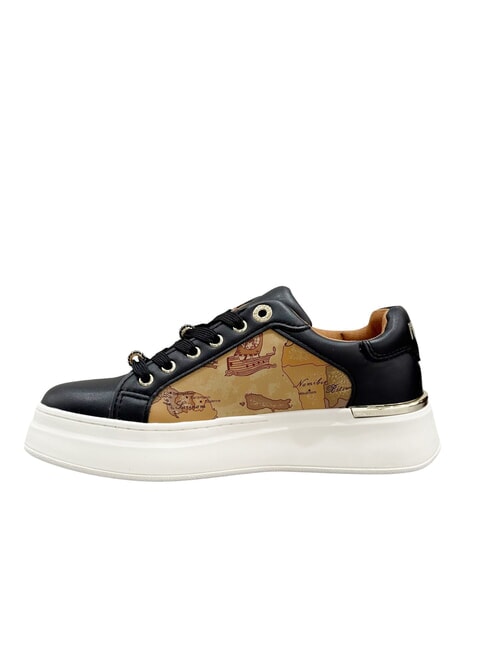 GEO  Damskie trampki czarny/gebei - Buty damskie